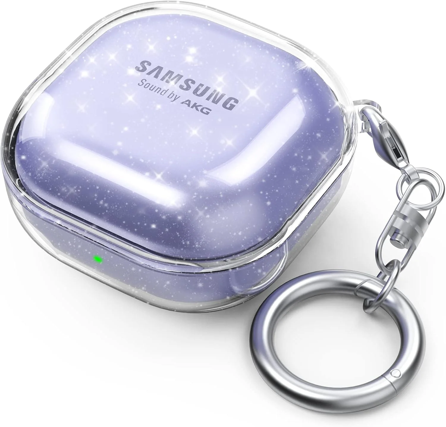 Schutzhülle für Galaxy Buds Live / Pro / 2 – Transparent, Funkeln