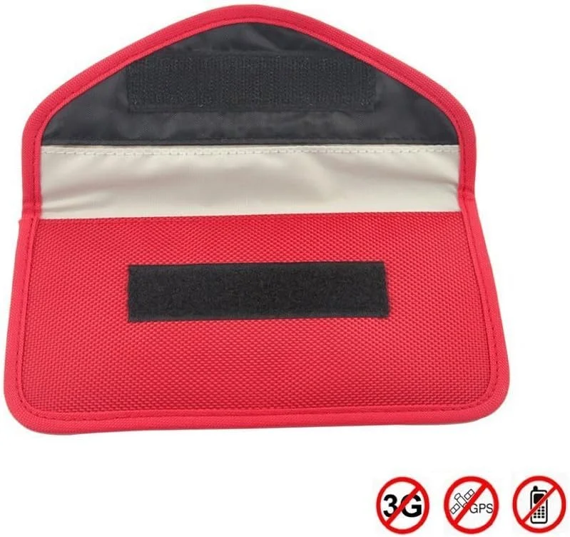 Faraday-Tasche – Signal Blocker, Rot
