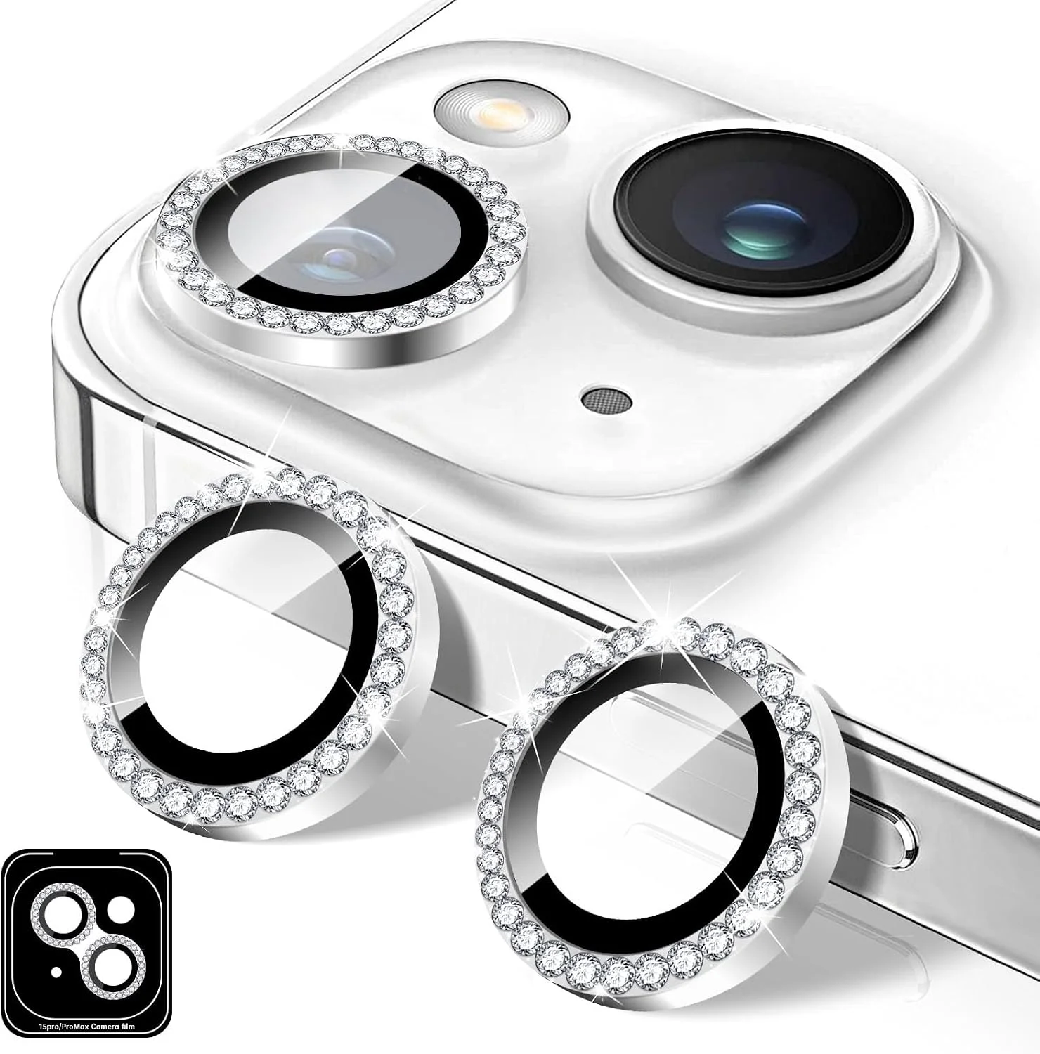 Kameraschutz für iPhone 12 / 12 Mini – Bling Diamant