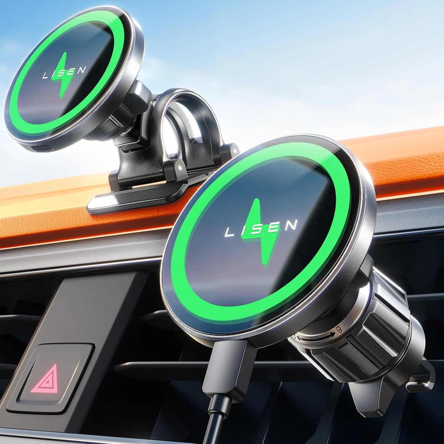 MagSafe Autohalterung 15W – Wireless Charger