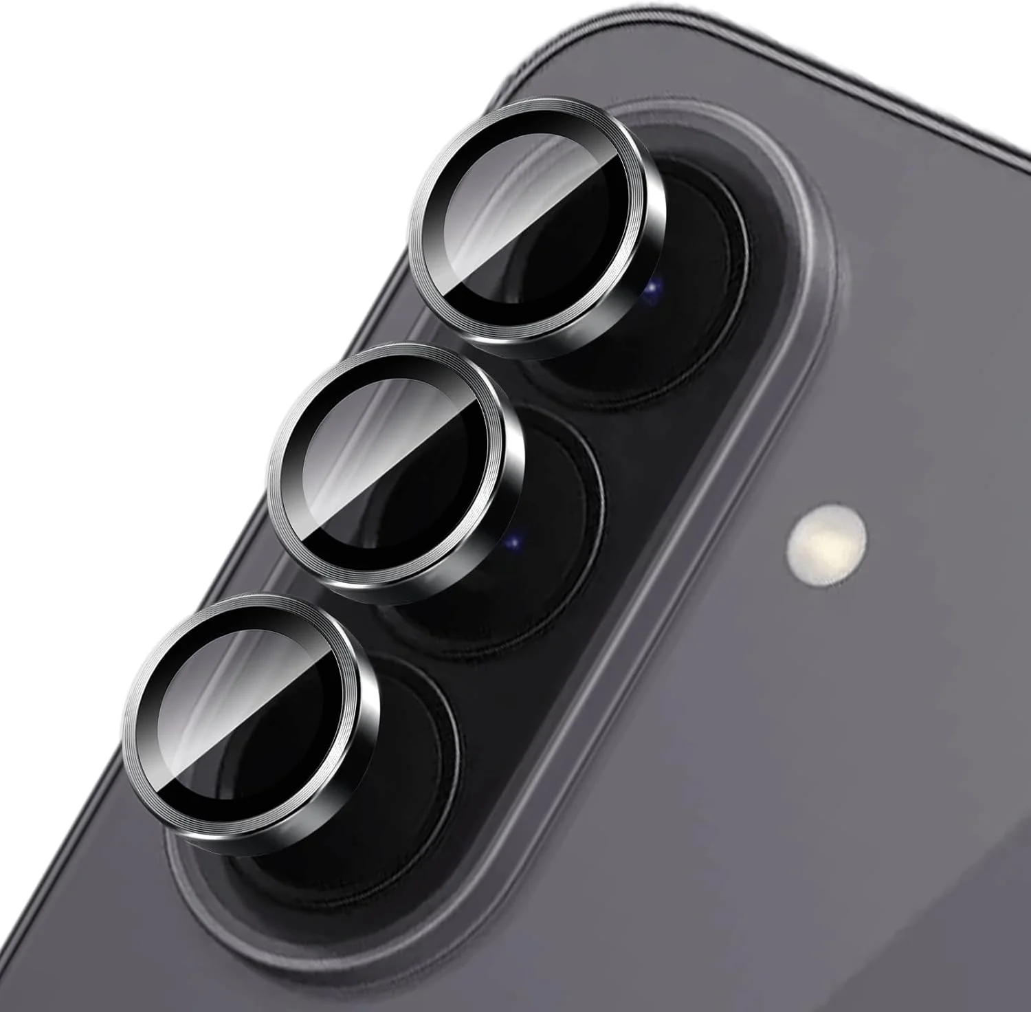 Kameraschutz für Samsung Galaxy A37 / A57 – 9H, Schwarz