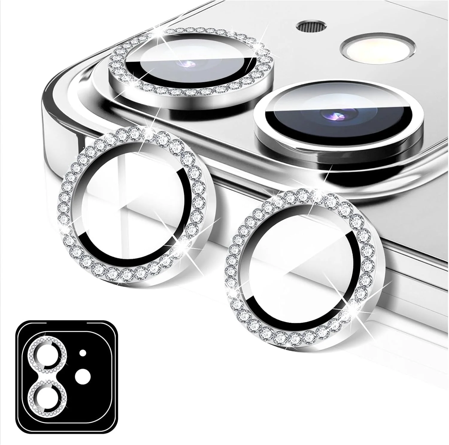 Kameraschutz für iPhone 13 / 13 Mini – Diamant