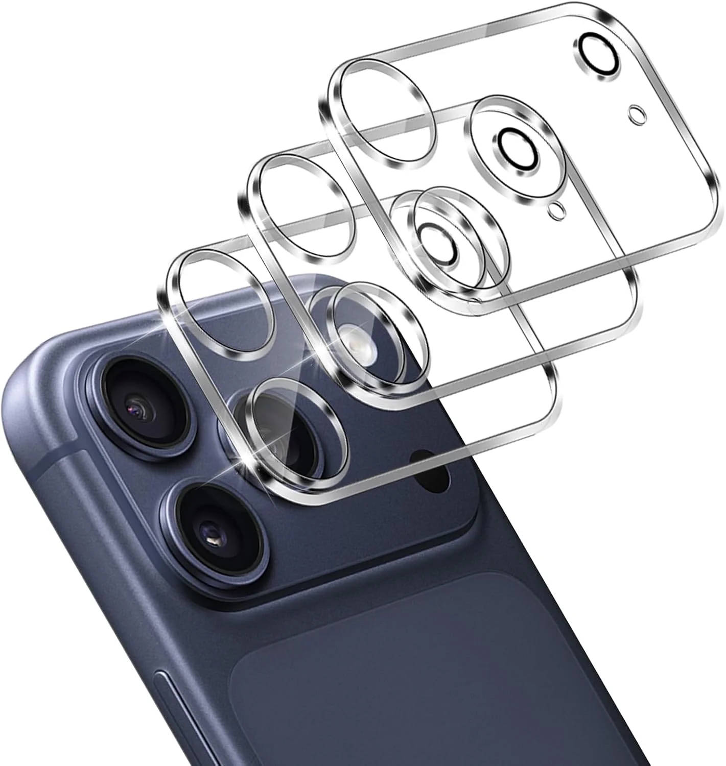 Kameraschutz für iPhone 17 Pro Max – 9H, 3er Pack