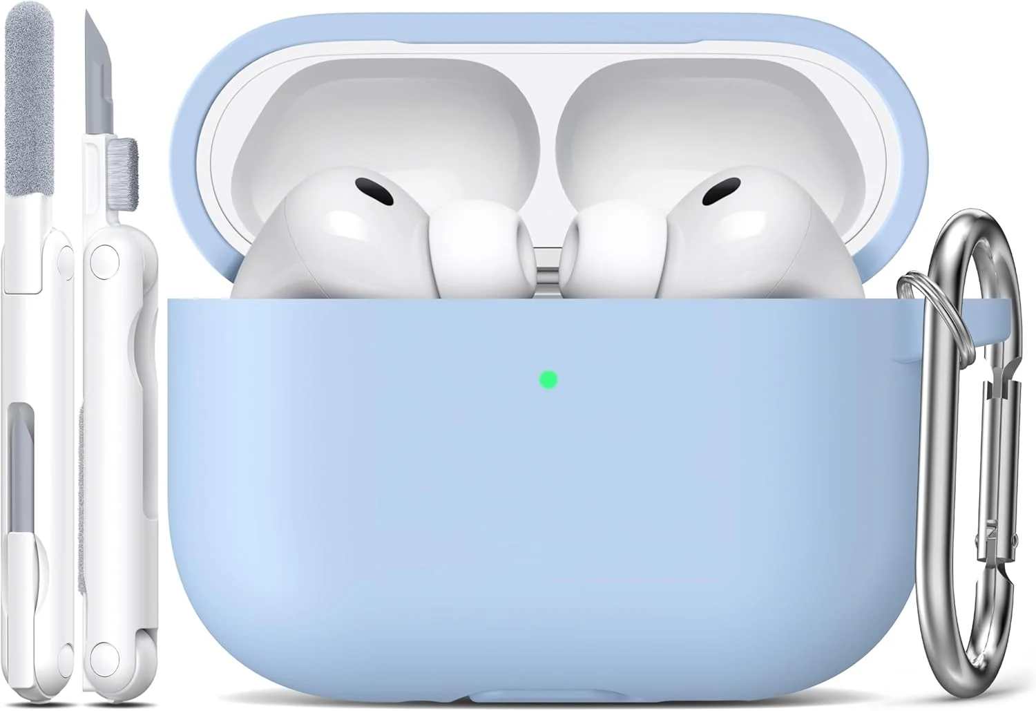 AirPods Pro 3 Hülle – Silikon, Himmelblau