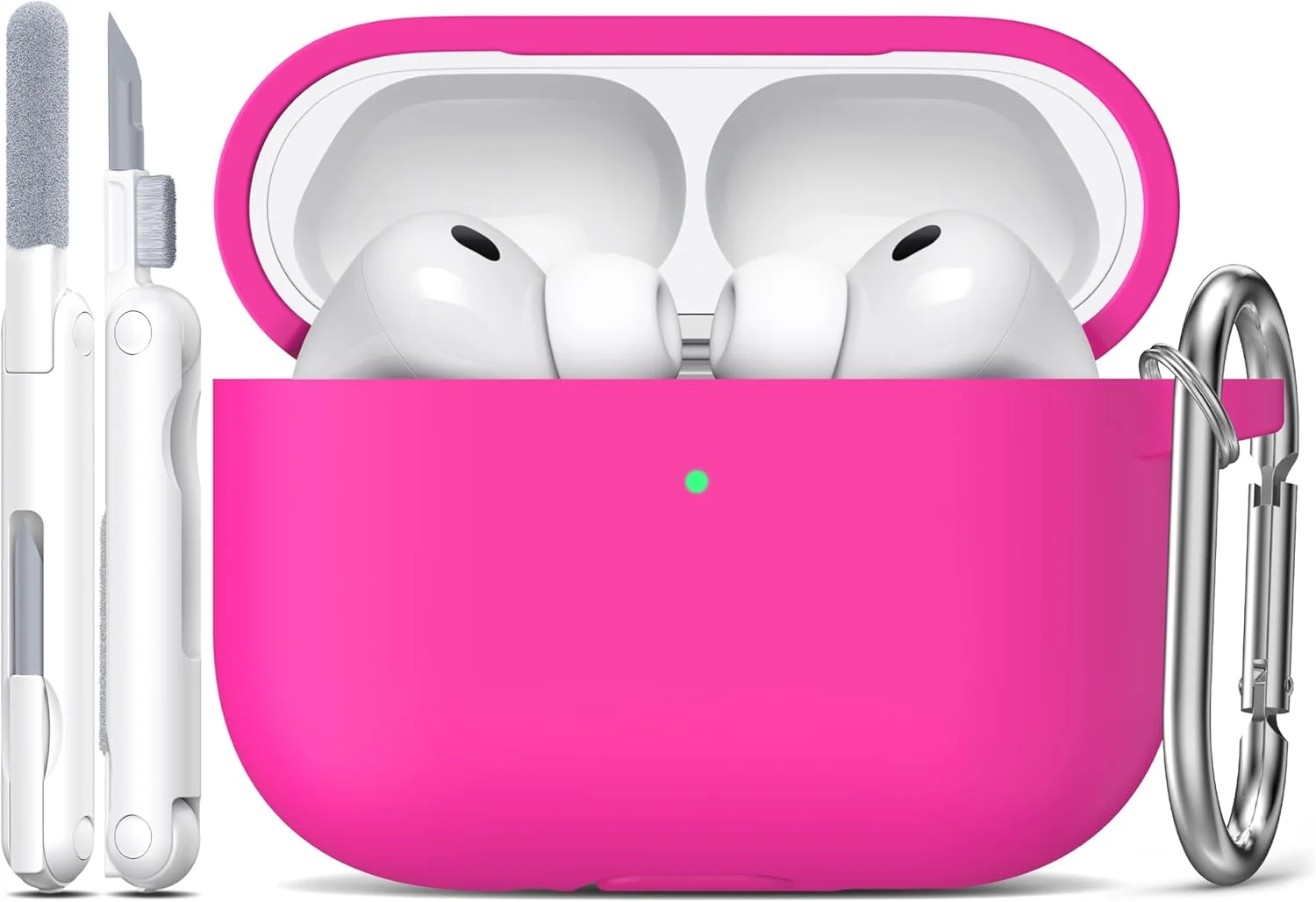AirPods Pro 3 Hülle – Silikon, Rosenrosa