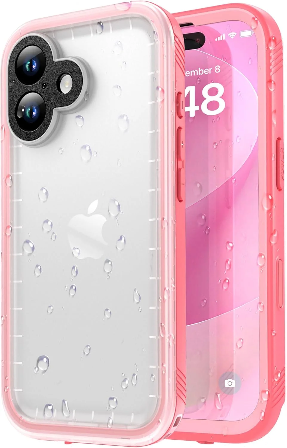 Wasserdichte Hülle für iPhone 17 – IP68, 360°, 6FT Stoßfest