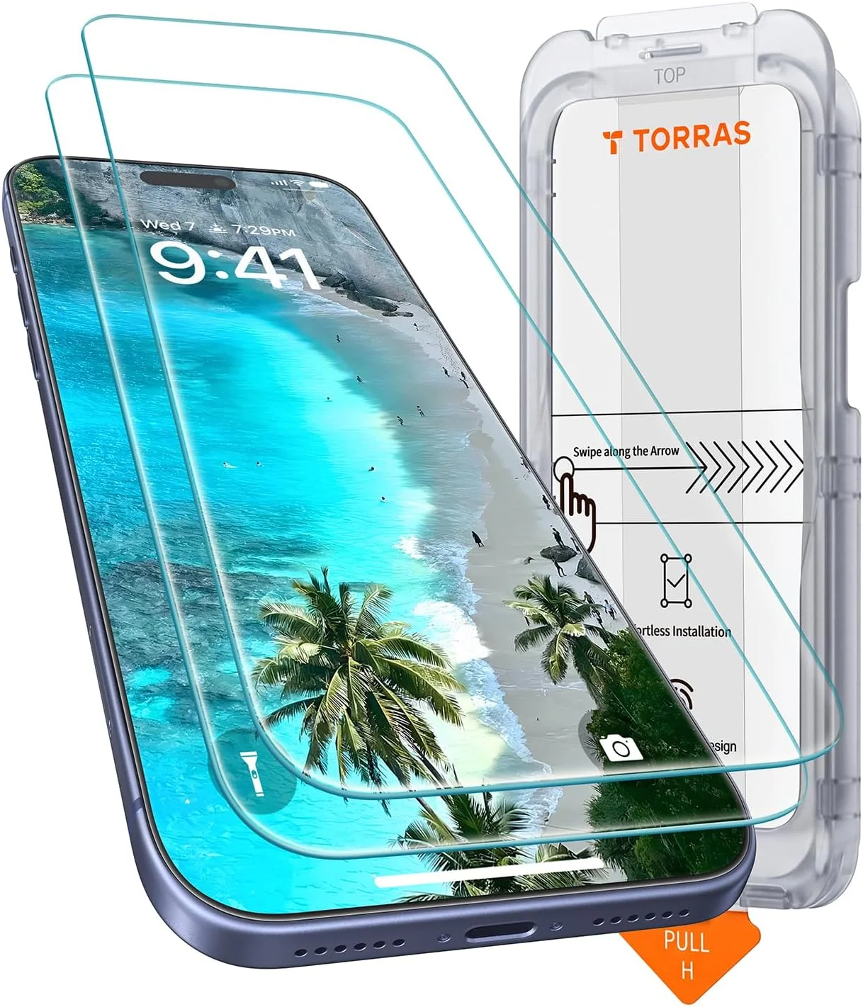 Panzerglas blendfrei für iPhone 17 Pro – 2er Pack