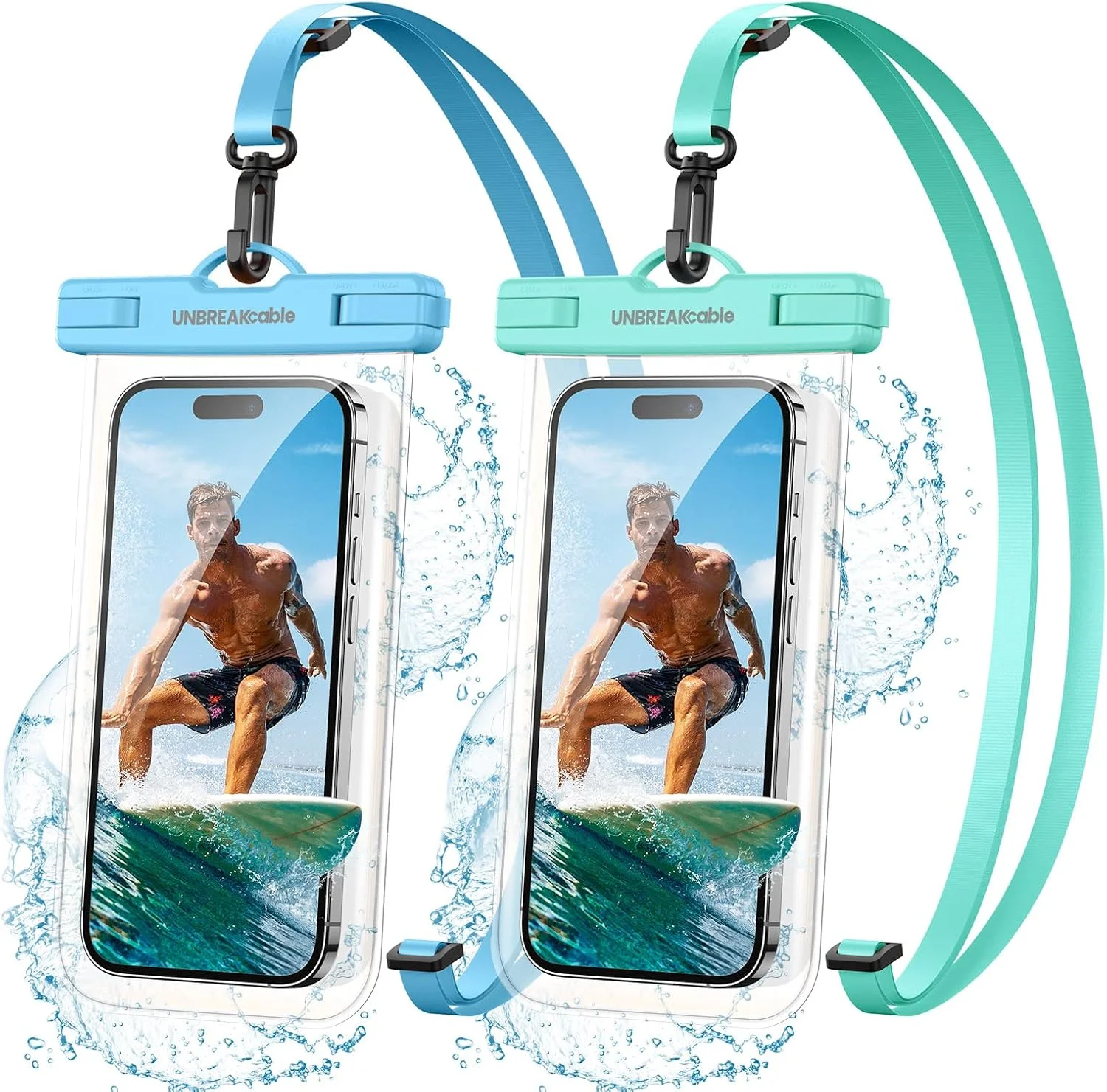 Wasserdichte Handyhülle IPX8 – 2 Stück