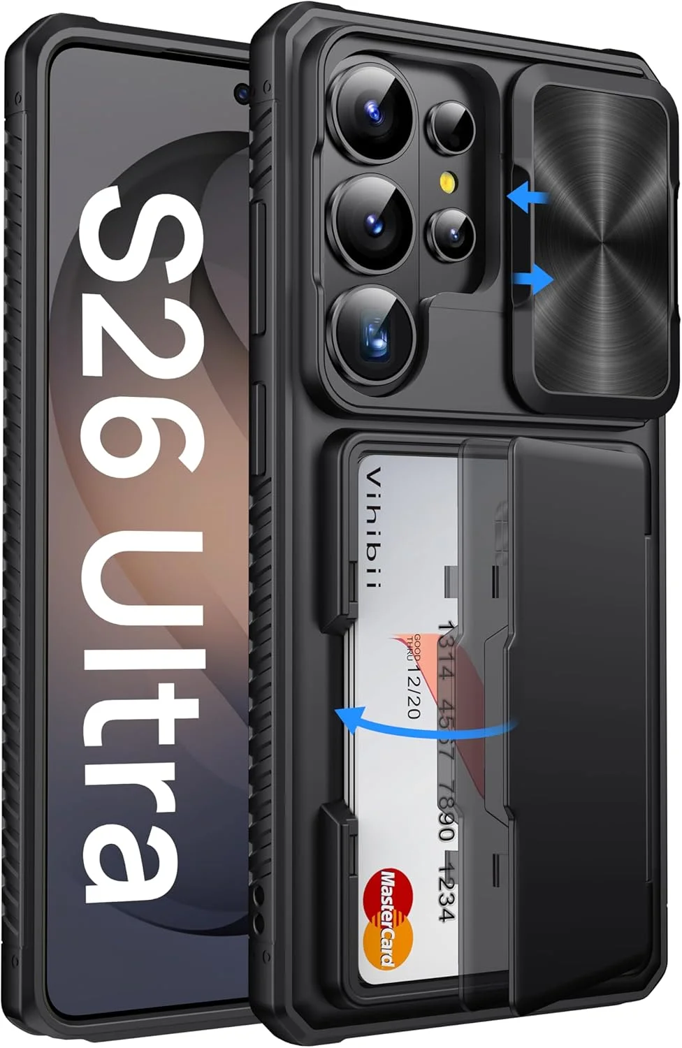 Schutzhülle für Samsung Galaxy S26 Ultra – Schwarz